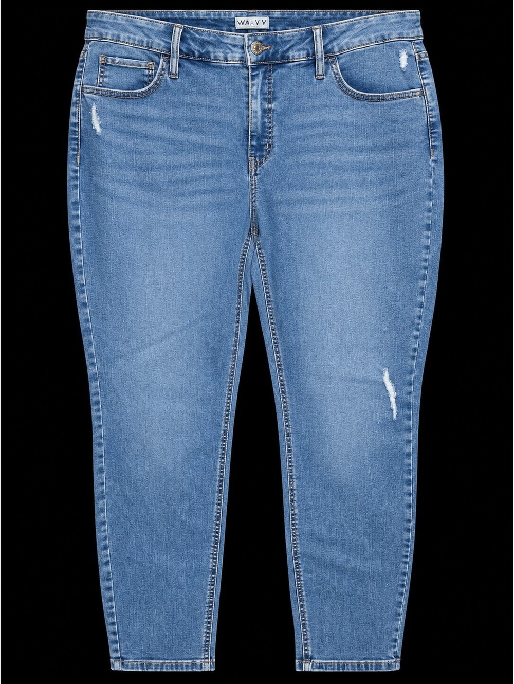 Ava & Viv Women's Skinny High-Rise Stretch Jeans Size 20